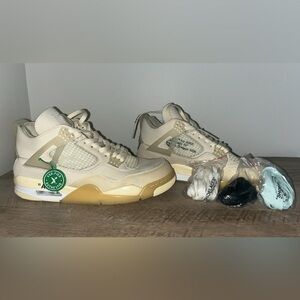 Off White Jordan 4 Retro’s
